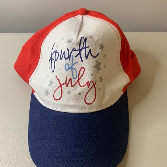 4th of July Red, White and Blue Cap - Picture 1 of 7
